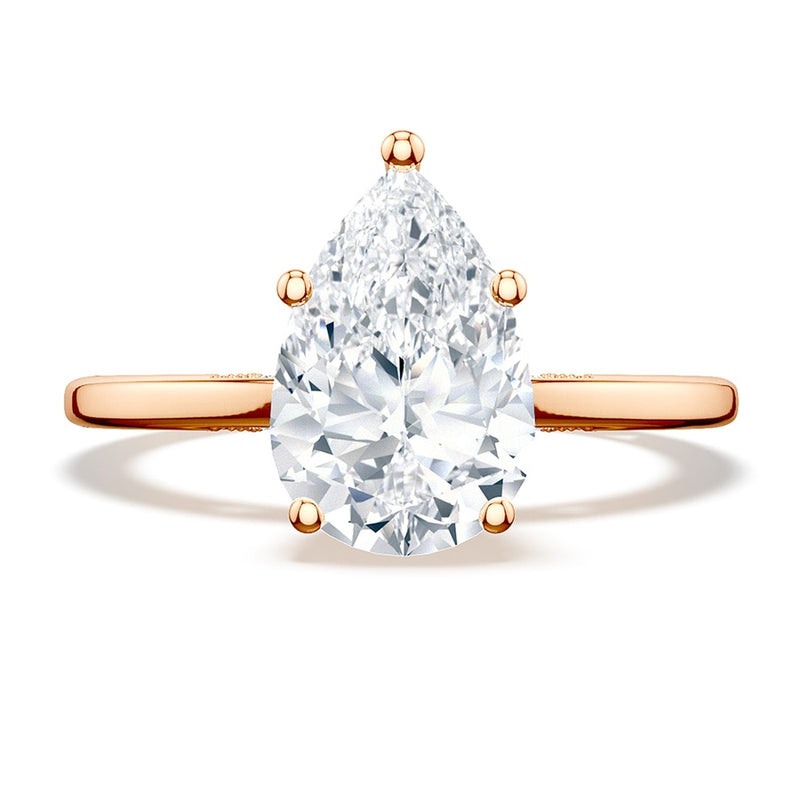 Pear Solitaire Engagement Ring