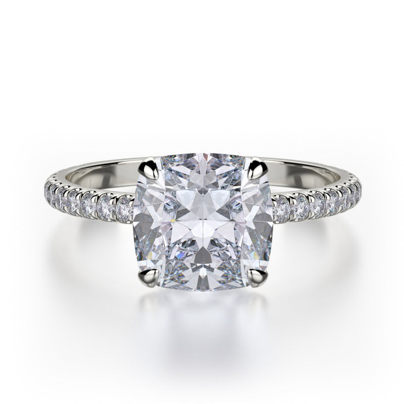 Michael M Crown Engagement Ring R724-1.5