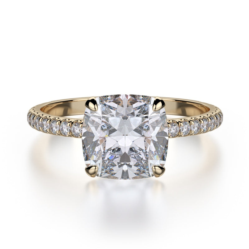 Michael M Crown Engagement Ring R724-1.5