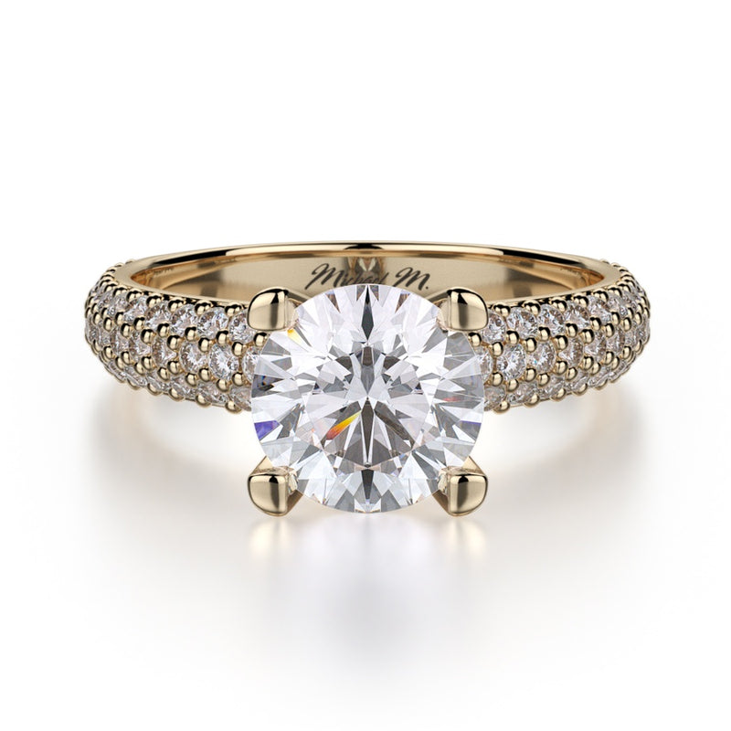 Michael M Crown Engagement Ring R710-1.5