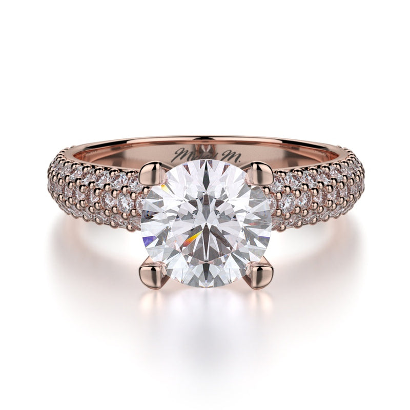 Michael M Crown Engagement Ring R710-1.5