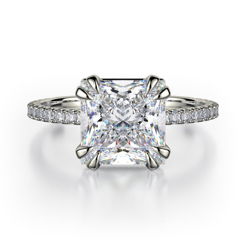 Michael M Crown Engagement Ring R715-2P