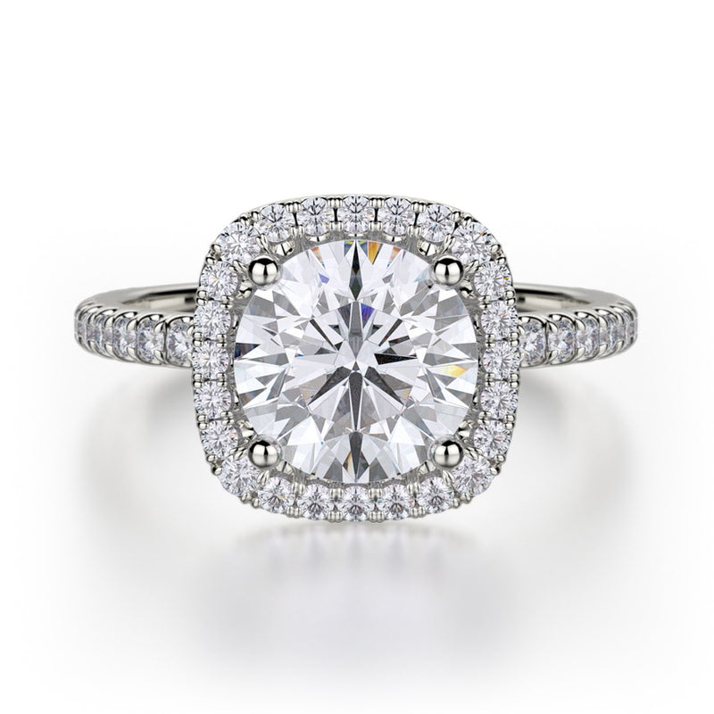 Michael M Europa Engagement Ring R536S-1.5