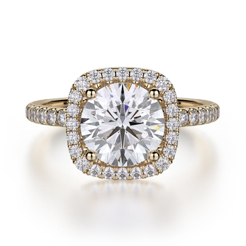 Michael M Europa Engagement Ring R536S-1.5
