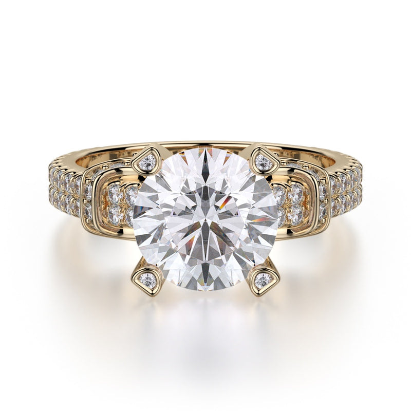 Michael M Europa Engagement Ring R674-2