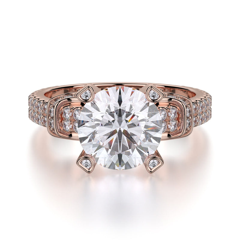 Michael M Europa Engagement Ring R674-2