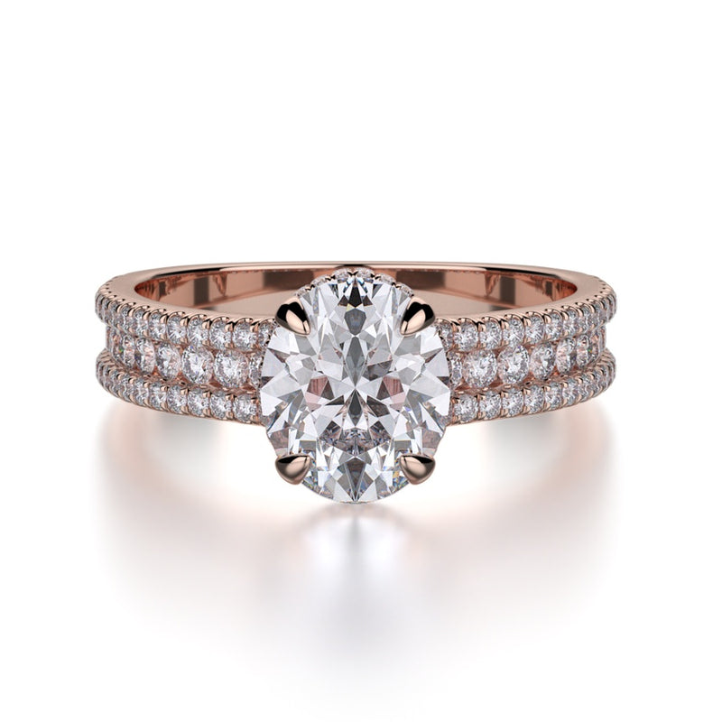 Michael M Europa Engagement Ring R717-2