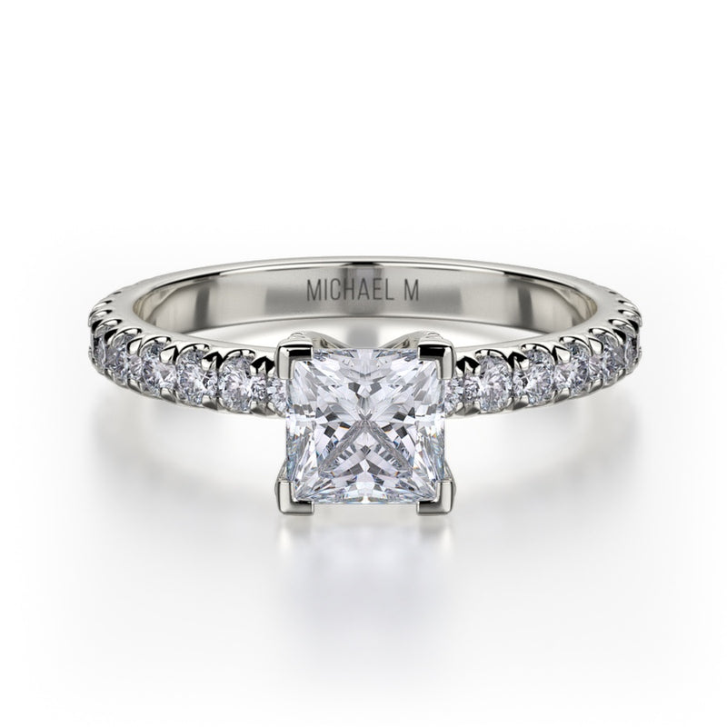 Michael M Europa Engagement Ring R493-0.75