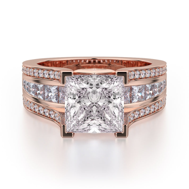 Michael M Strada Engagement Ring R465-2