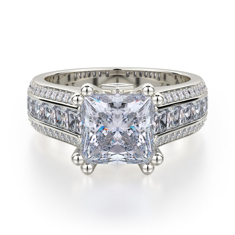 Michael M Strada Engagement Ring R401S-1.5