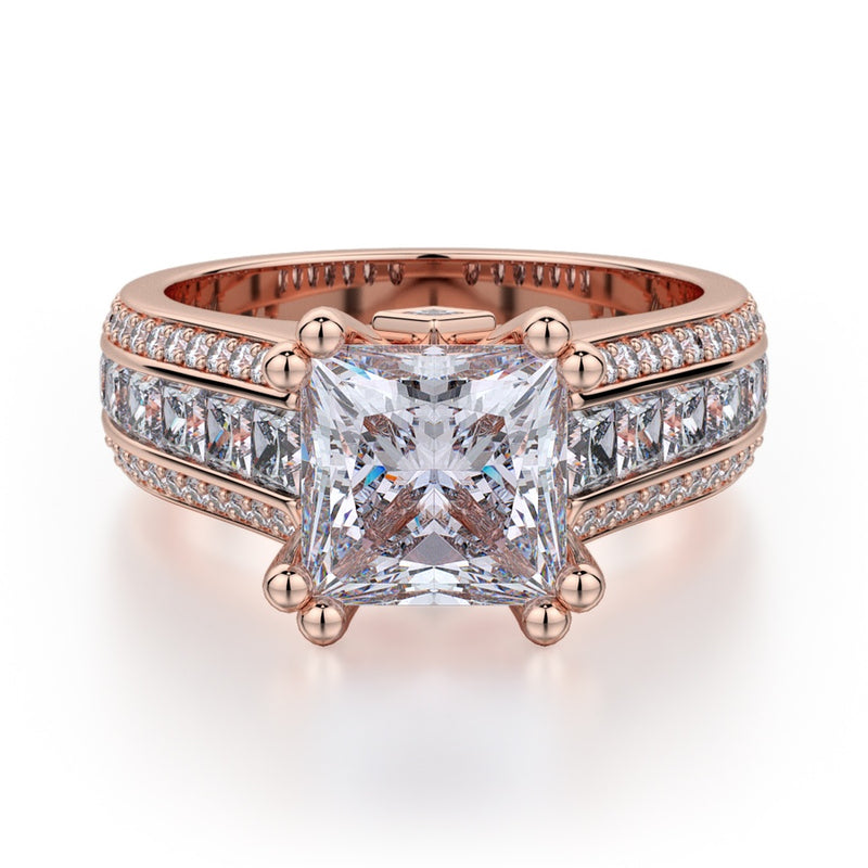 Michael M Strada Engagement Ring R401S-1.5