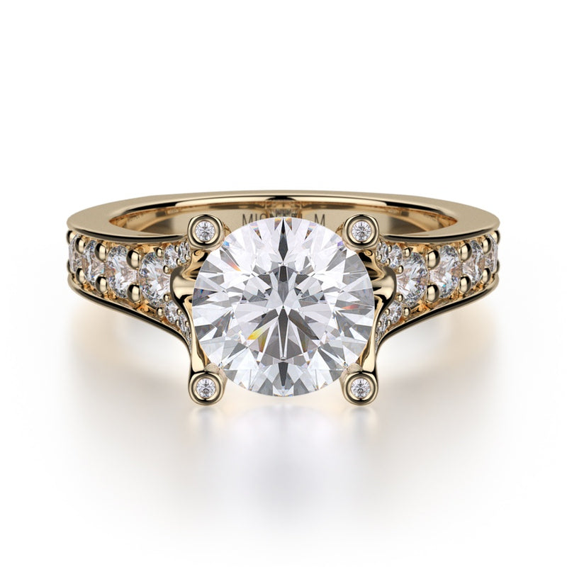 Michael M Defined Engagement Ring R507-1