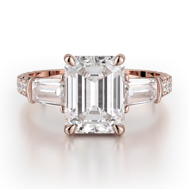 Michael M Trinity Engagement Ring R765-2.5