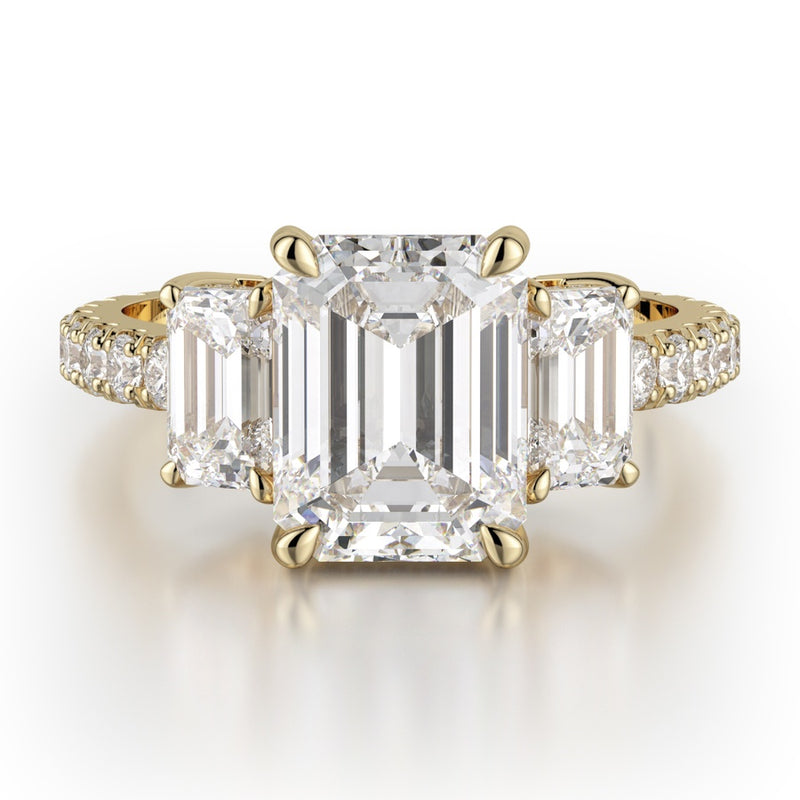 Michael M Trinity Engagement Ring R767-2.5