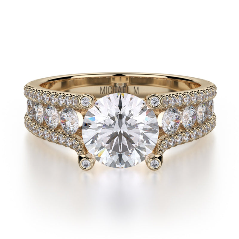 Michael M Strada Engagement Ring R679S-1.5