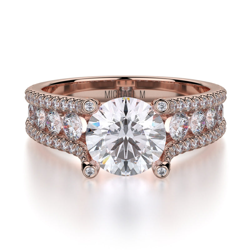 Michael M Strada Engagement Ring R679S-1.5