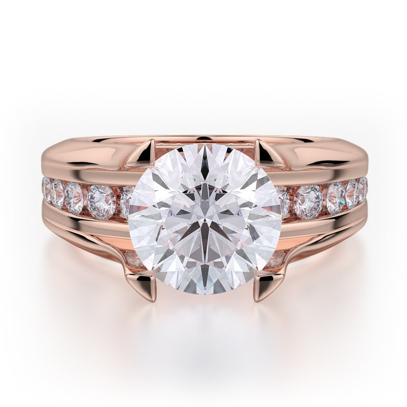 Michael M Strada Engagement Ring R680-2