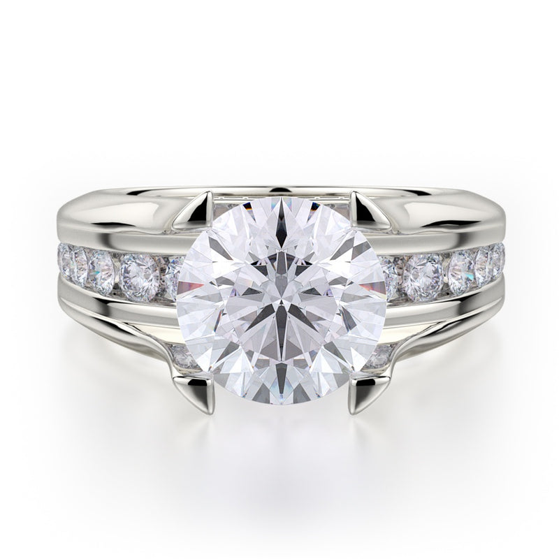 Michael M Strada Engagement Ring R680-2