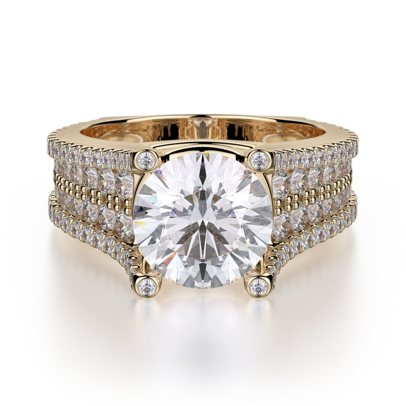 Michael M Strada Engagement Ring R455-2