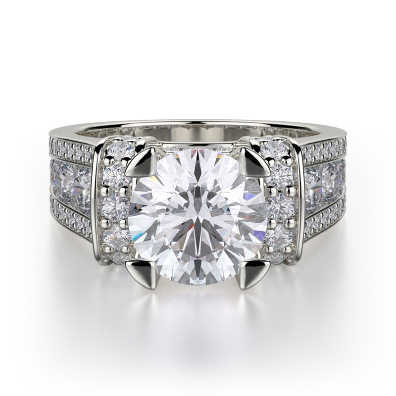 Michael M Strada Engagement Ring R406-2