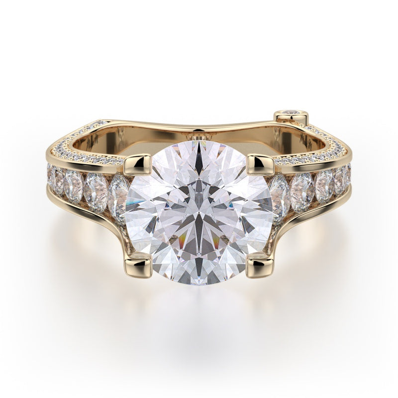 Michael M Strada Engagement Ring R675-2