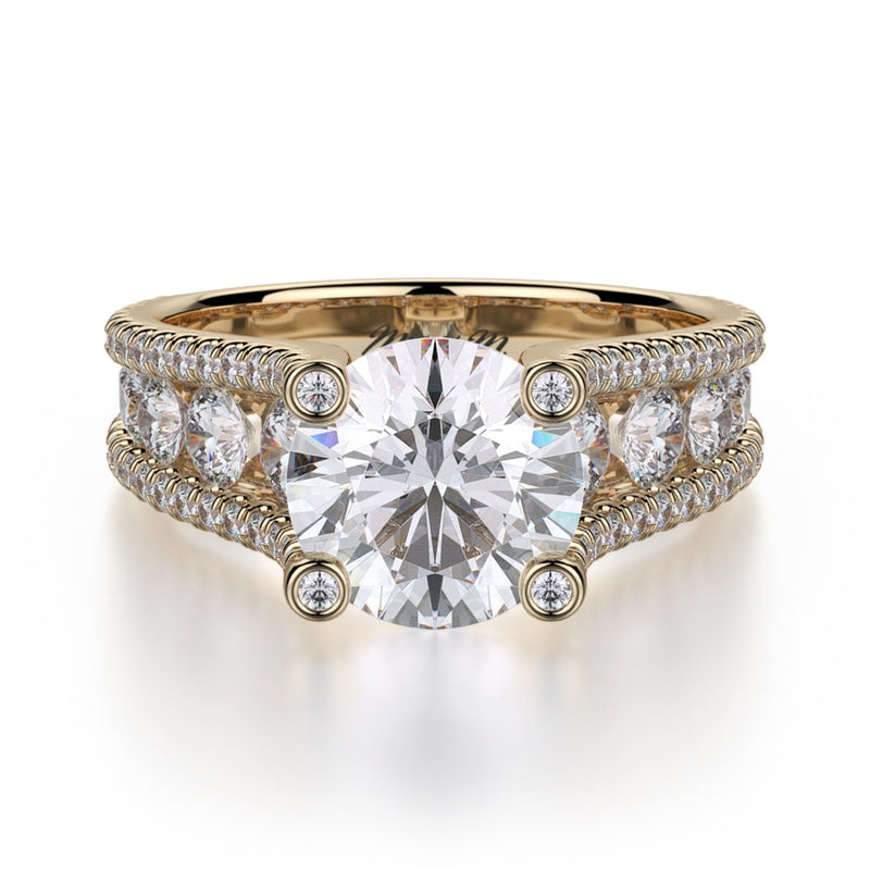 Michael M Strada Engagement Ring R679-2