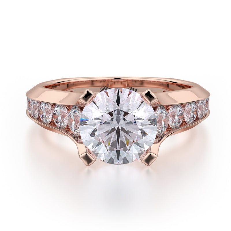 Michael M Strada Engagement Ring R687-2
