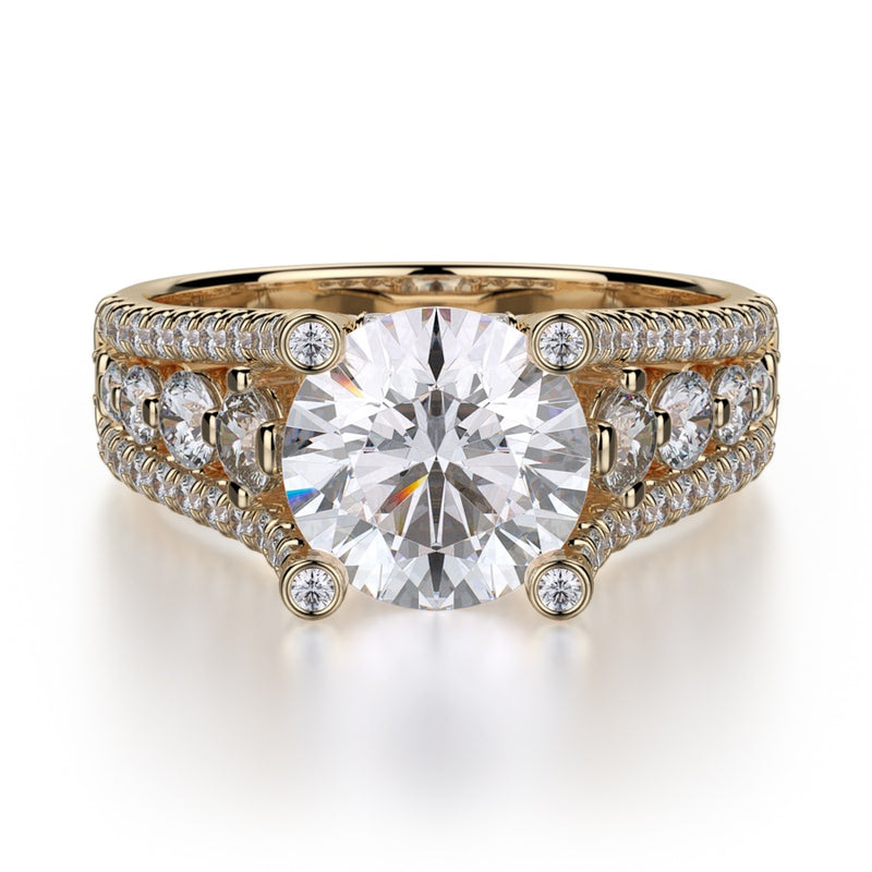 Michael M Strada Engagement Ring R306-2