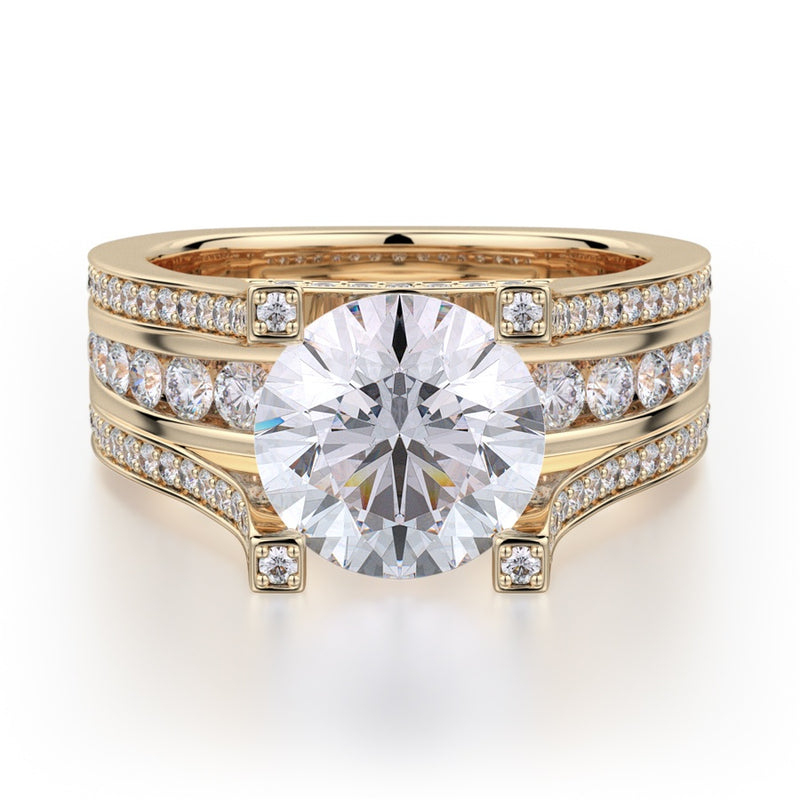 Michael M Strada Engagement Ring R410-2