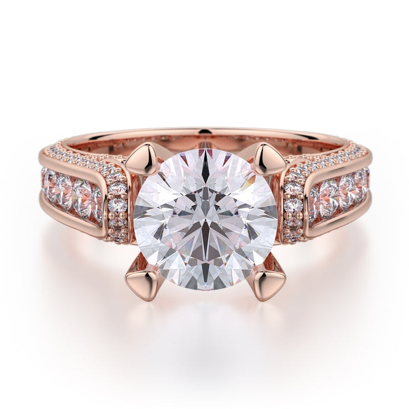 Michael M Strada Engagement Ring R399-2