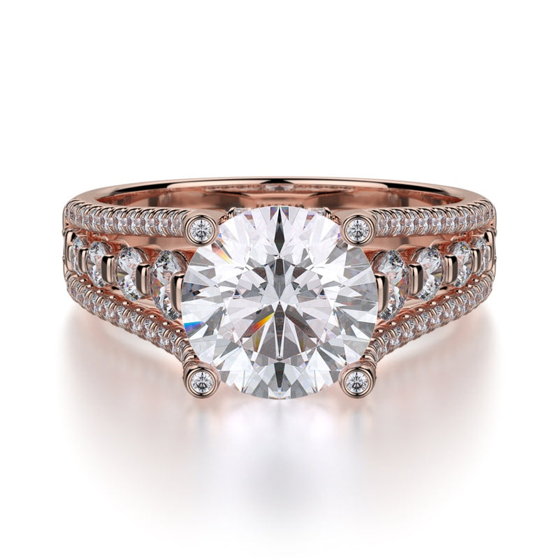 Michael M Strada Engagement Ring R306S-1.5