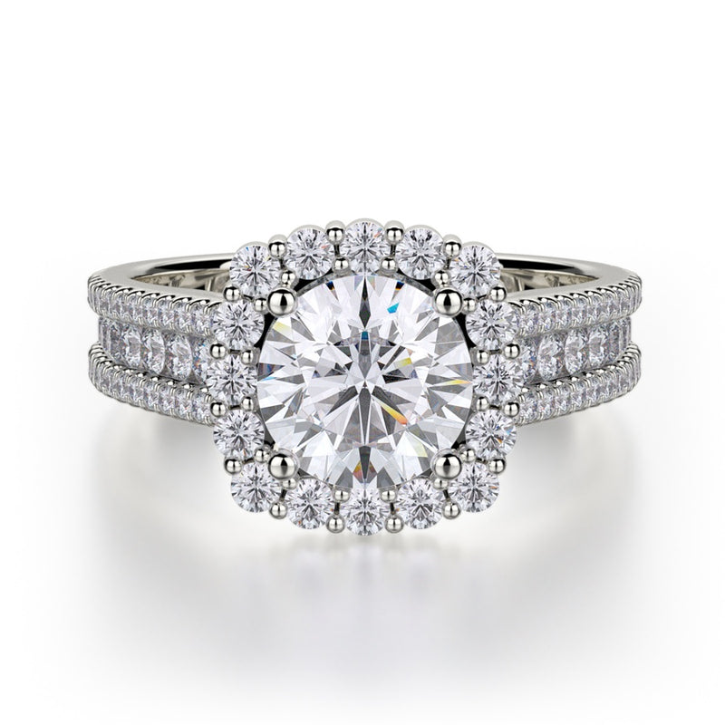 Michael M Strada Engagement Ring R685-1