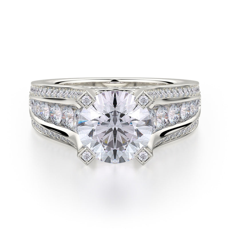 Michael M Strada Engagement Ring R416-2