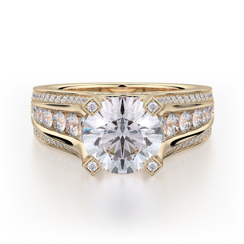 Michael M Strada Engagement Ring R416-2