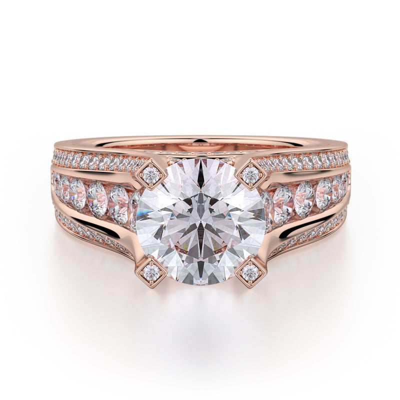 Michael M Strada Engagement Ring R416-2