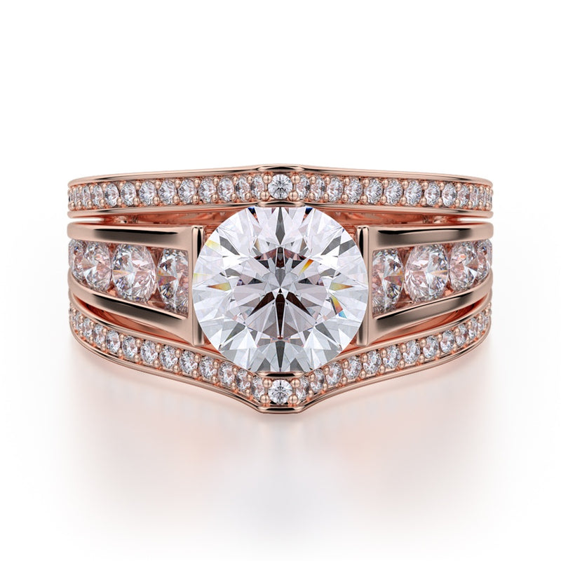 Michael M Strada Engagement Ring R417-2