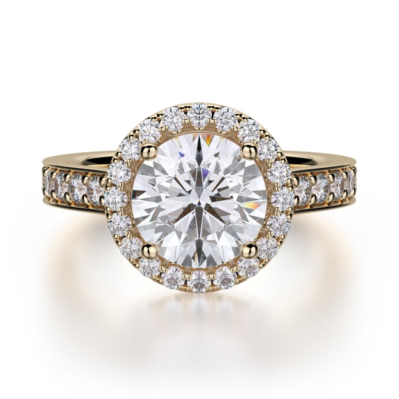 Michael M Defined Engagement Ring R500-1.5
