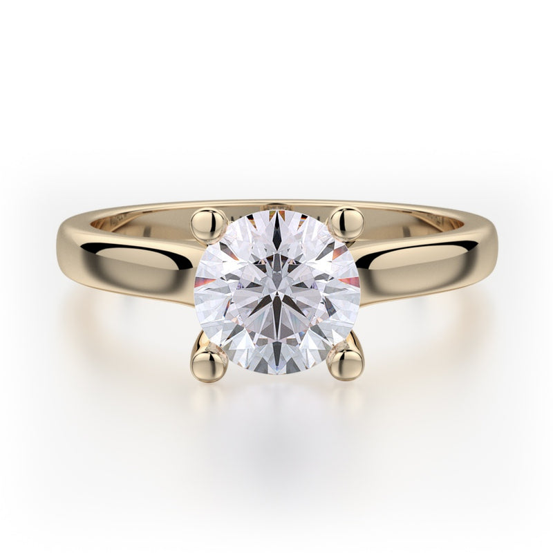 Michael M Defined Engagement Ring R519-1