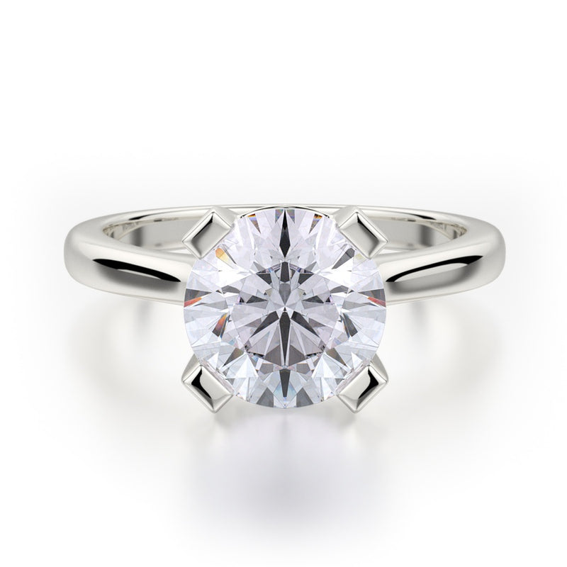 Michael M Defined Engagement Ring R514-1