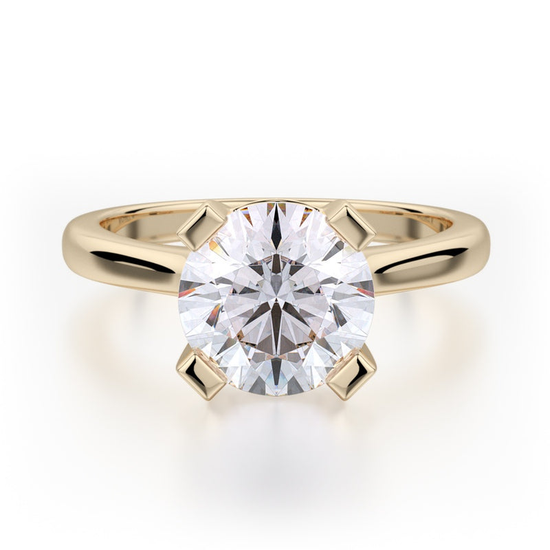 Michael M Defined Engagement Ring R514-1