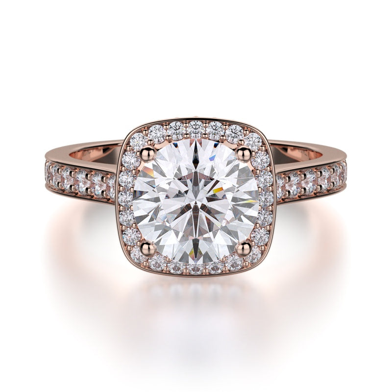 Michael M Defined Engagement Ring R353-2
