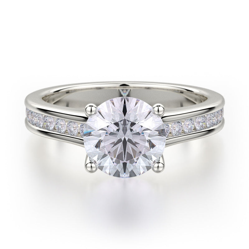 Michael M Defined Engagement Ring R461-2