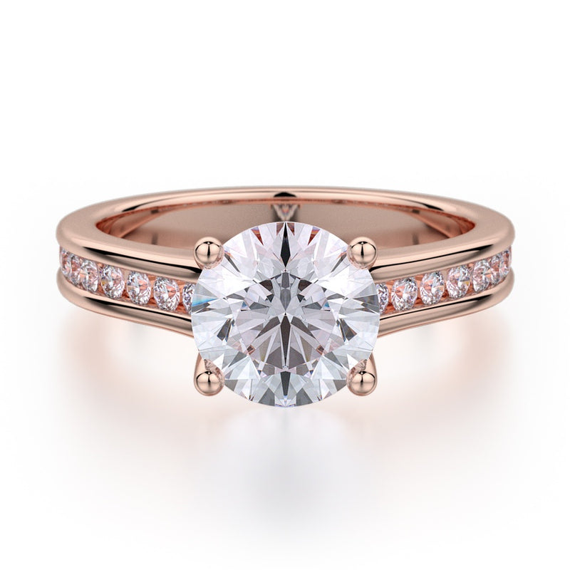 Michael M Defined Engagement Ring R461-2