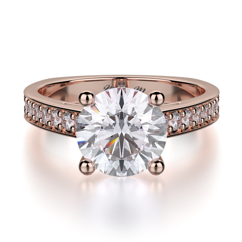 Michael M Defined Engagement Ring R648-2