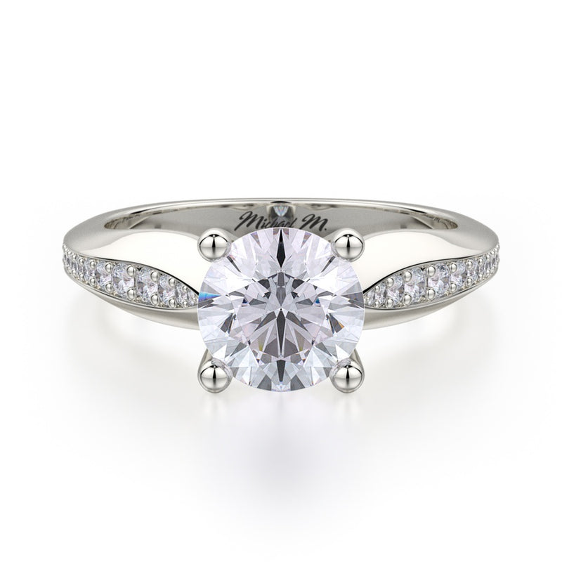 Michael M Defined Engagement Ring R686-1