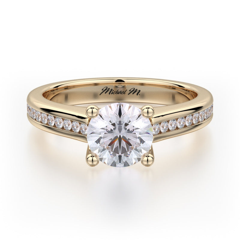Michael M Defined Engagement Ring R461S-1