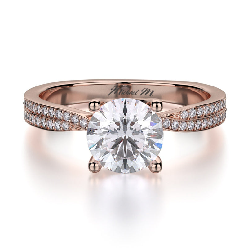 Michael M Defined Engagement Ring R694-1