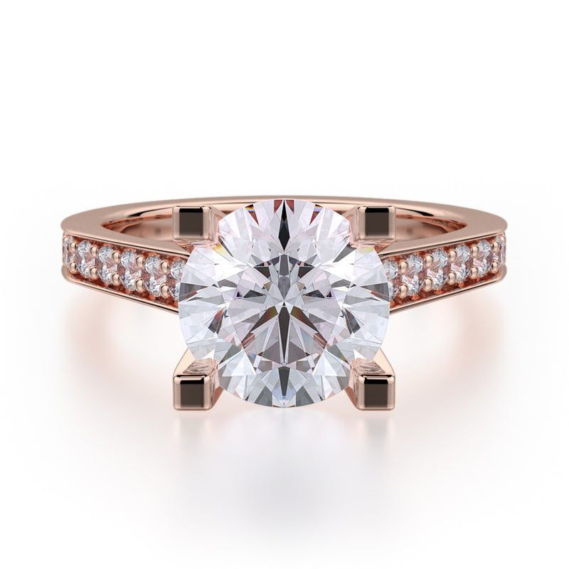 Michael M Defined Engagement Ring R697-2