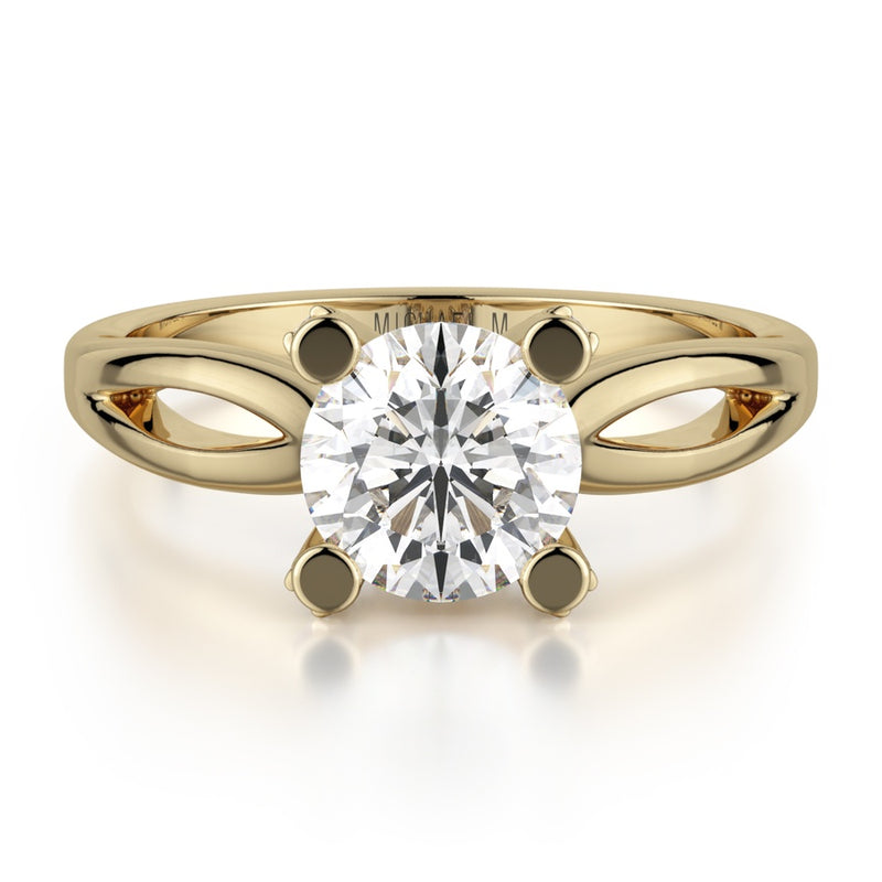 Michael M Defined Engagement Ring R521-1