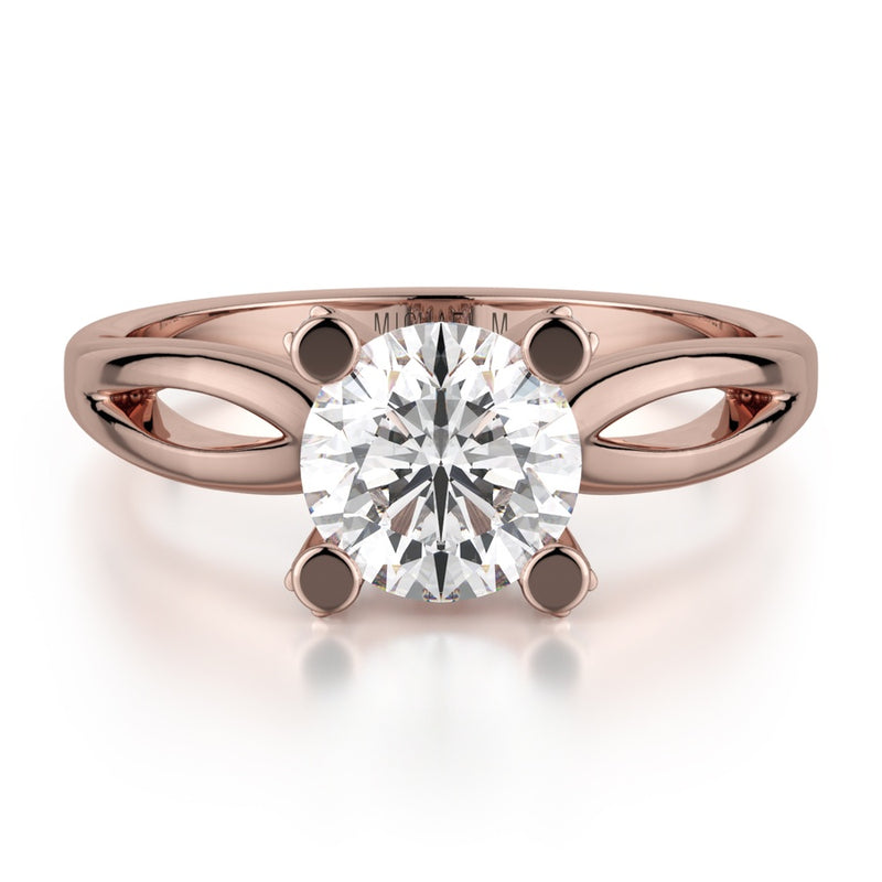Michael M Defined Engagement Ring R521-1